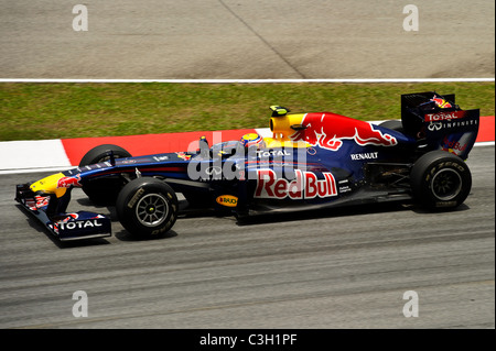 Mark Webber - Red Bull Racing Foto Stock