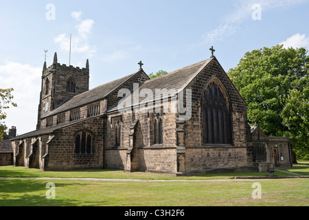 Tutti i Santi Chiesa Parrocchiale a Ilkley West Yorkshire Foto Stock