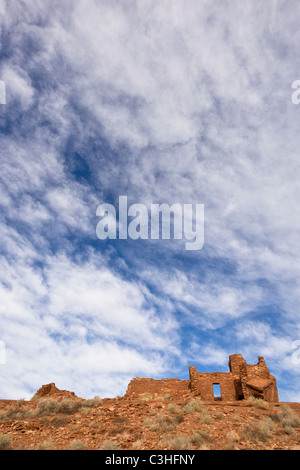 Wupatki Pueblo, il piu' antichi pueblo a Wupatki National Monument in Arizona, Stati Uniti. Foto Stock