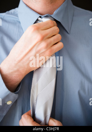 Imprenditore tirante di regolazione Foto Stock