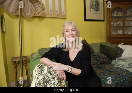 Ritratto di Welsh attrice Sharon Morgan Foto Stock