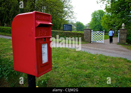 Corte di Arlington Barnstaple Devon UK National Trust House Gardens Museo delle Carrozze Foto Stock