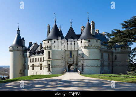 Il Chateau de Chaumont, Chaumont sur Loire, Valle della Loira, Touraine, Francia Foto Stock