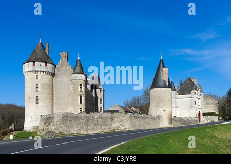 Il Chateau de Montpoupon, vicino a Montrichard, Indre et Loire, Touraine, Francia Foto Stock