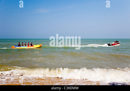 Banana Boat in Penang, Malaysia Foto Stock