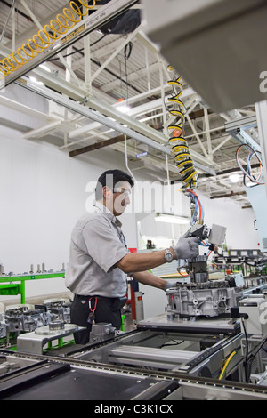 General Motors' Toledo impianto di trasmissione Foto Stock