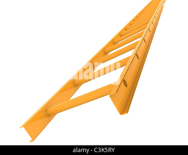 Il cielo è il limite. La scaletta di raggiungere il cielo Foto Stock