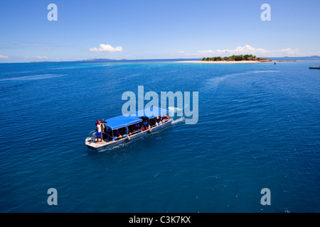 South Sea Island Resort, Mamanucas, Isole Figi Foto Stock