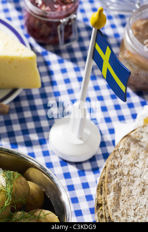 Festa di mezza estate, Svezia. Foto Stock