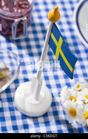 Festa di mezza estate, Svezia. Foto Stock