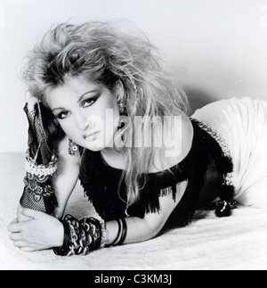 CYNDI LAUPER foto promozionale della cantante statunitense circa 1986 Foto Stock