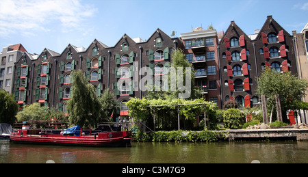 Canali di Amsterdam Foto Stock