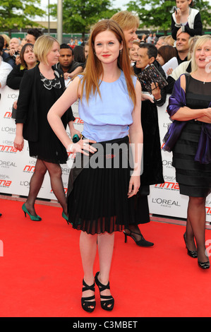 BONNIE WRIGHT NATIONAL MOVIE AWARDS 2011 Wembley Arena di Londra Inghilterra 11 Maggio 2011 Foto Stock