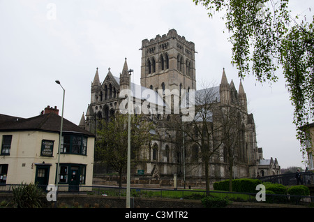 Il RC Cattedrale di San Giovanni Battista a Norwich, Norfolk, Inghilterra. Foto Stock