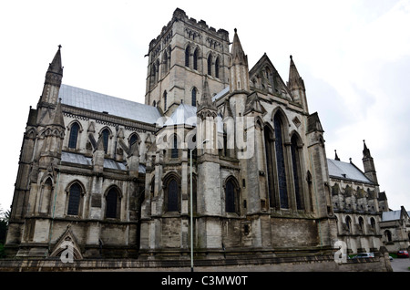 Il RC Cattedrale di San Giovanni Battista a Norwich, Norfolk, Inghilterra. Foto Stock