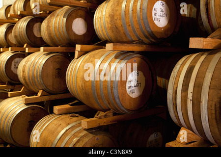 Sud Africa, Western Cape, Worcester, KWV Brandy cantina. Foto Stock