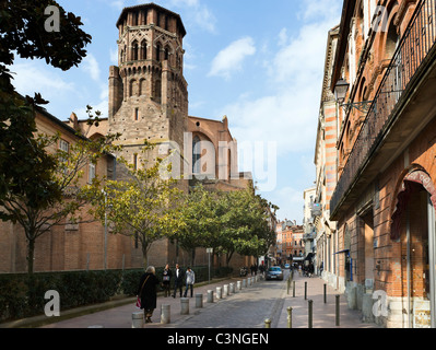 Rue des Arts a fianco del Musee des Augustins, Toulouse Haute Garonne, Midi Pirenei, Francia Foto Stock