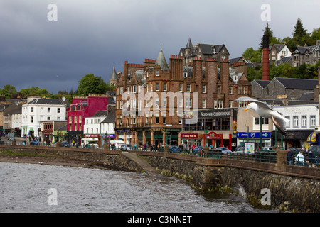 Città balneare di oban gateway per le isole Argyll and Bute Scozia Scotland Foto Stock