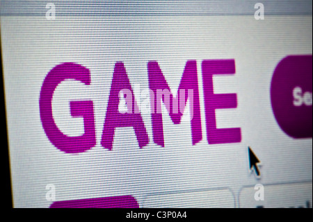 Close up il logo del gioco come visto sul suo sito web. (Solo uso editoriale: -print, TV, e-book e Redazione sito web). Foto Stock