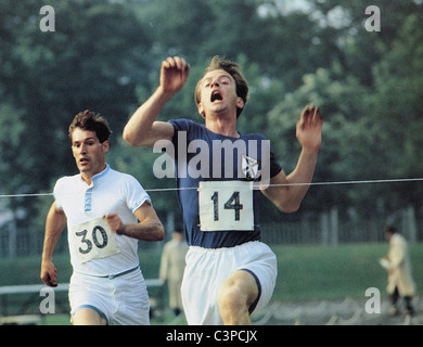 Carri DI FUOCO 1981 Goldcrest film con Ben Cross (30) come Harold Abrahams Foto Stock