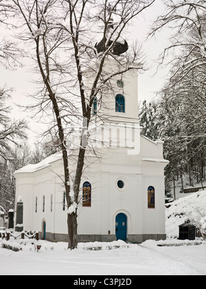 Vecchia chiesa nel villaggio Brankovina, Serbia Foto Stock