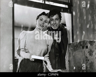 JEANNE CRAIN, Farley Granger, O. HENRY'S FULL HOUSE, 1952 Foto Stock