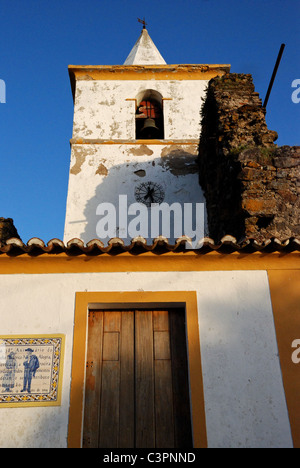 Cappella di Nossa Senhora da Alegria, Castelo de Vide. Il Portogallo. L'Europa. Foto Stock