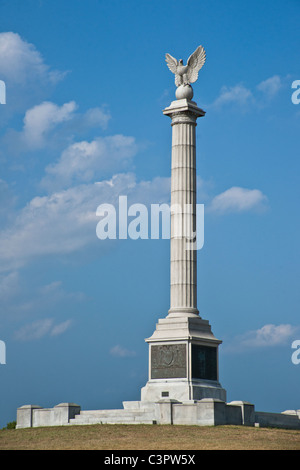 Immagine hdr del nuovo stato monumento sulla antietam national battlefield disponibile anche in esposizione naturale. Foto Stock