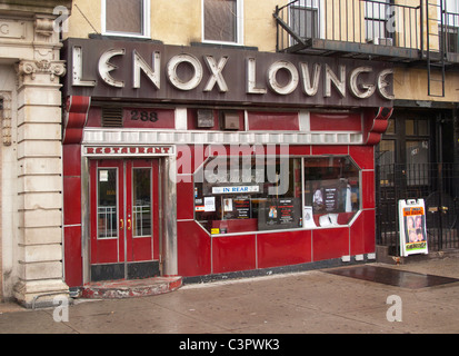 Il Lenox Lounge Harlem New York Foto Stock