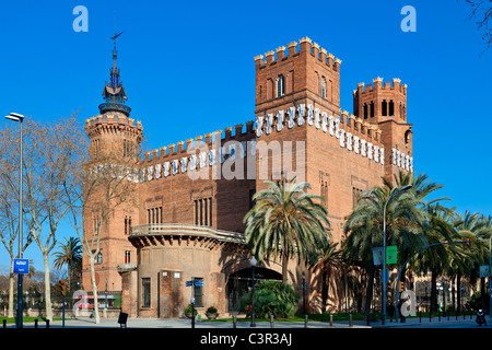 Barcellona, Castell dels Tres Dragons Foto Stock