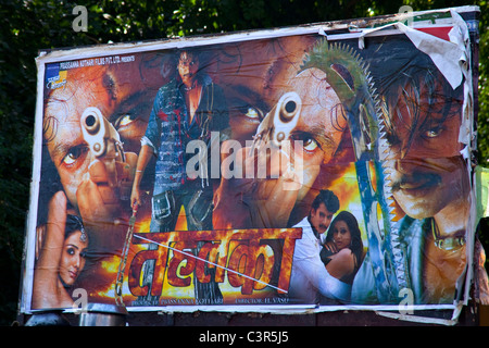 Film di Bollywood poster, Rajasthan, India, Asia Foto Stock