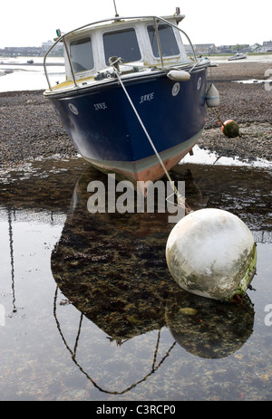 Fiume Adur Shoreham West Sussex a bassa marea Foto Stock
