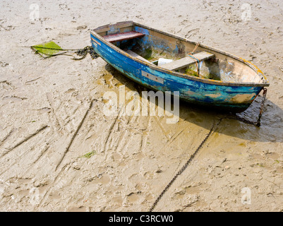 Fiume Adur Shoreham West Sussex a bassa marea Foto Stock