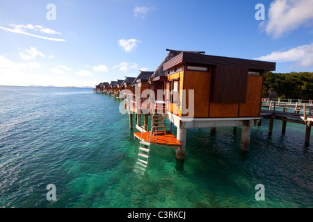 Likuliku Lagoon Resort, Malolo Island, Mamanucas, Isole Figi Foto Stock