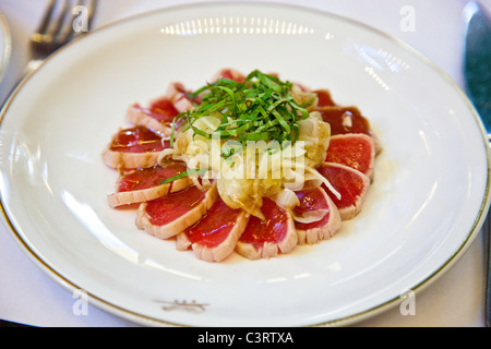 Disseccata tonno, Cipriani Dolci, all'interno di Grand Central Station, New York City Foto Stock