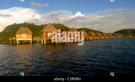 Likuliku Lagoon Resort, Malolo Island, Mamanucas, Isole Figi Foto Stock