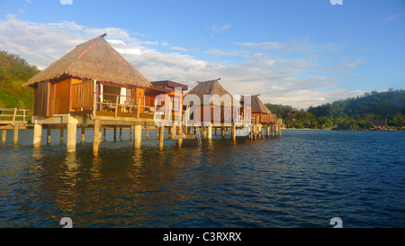 Likuliku Lagoon Resort, Malolo Island, Mamanucas, Isole Figi Foto Stock