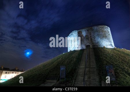 La Torre di Clifford York Foto Stock