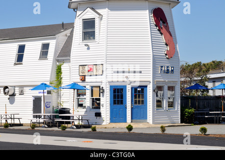 Esterno del Cape Cod pesce e patatine ristorante. Stati Uniti d'America Foto Stock