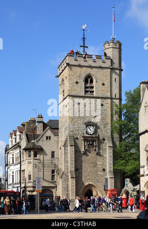 Torre Carfax Oxford, England, Regno Unito Foto Stock