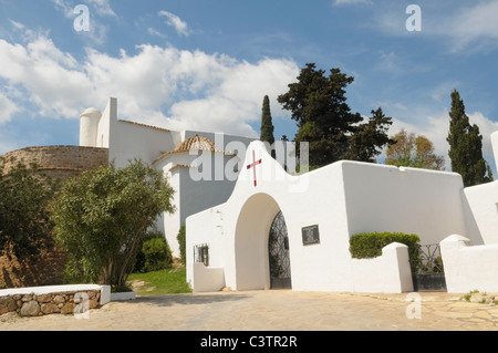 La Chiesa di Santa Eulalia Ibiza Foto Stock