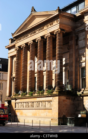 Ex Sheriff Court edificio che ora citazione nel ristorante di Glasgow Merchant City, Scozia Foto Stock