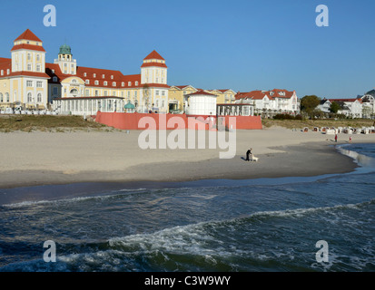 Kurhaus spa hotel in Binz, Rügen, Germania Foto Stock