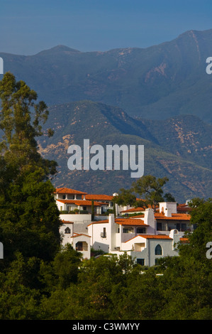 Lo stile mediterraneo valutazione alloggi del affluente Ojai Valley Inn and Spa, Ojai, California Foto Stock