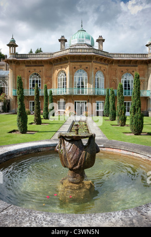 Sezincote e fontana Foto Stock