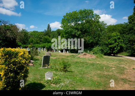 Il cimitero di Nunhead, South London, England Regno Unito Foto Stock