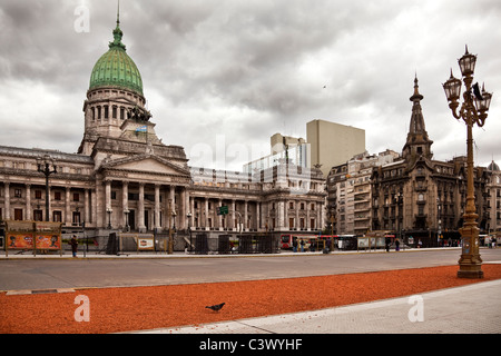 Congreso Nacional e Confiteria del Molino, Av Entre Rios, Buenos Aires, Argentina, Sud America. Foto Stock