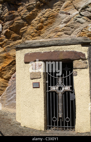 Grotta di St. Fillans Foto Stock