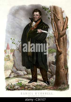 Di Daniel O'Connell 6 Agosto 1775 - 15 Maggio 1847 - Irish leader politico - campione della libertà Foto Stock