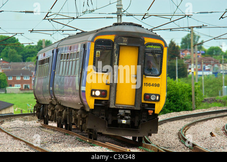 Classe 156 treno diesel DMU unità multiple. Foto Stock